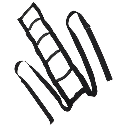 Gultas kāpnes, palīggultas kāpnes, 3,8 cm platas, regulējamas gultas kāpnes, palīgvirve vecāka gadagājuma pacientiem, virvju kāpnes stāvēšanai veselīgas aprūpes sniegšanai