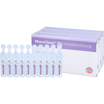 MucoClear 3% inhalācijas šķīdums, 240 ml šķīdums