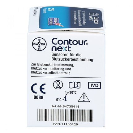 Contour next sensora testa strēmeles, 1 x 25 strēmeles