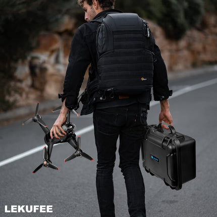 LEKUFEE ūdensnecaurlaidīgs korpuss DJI FPV Explorer Combo/DJI Goggles Integra/DJI Goggles 2/Goggles V2/DJI FPV Motion Controller/DJI RC Motion 2 un piederumiem (TIKAI pārnēsāšanas soma) (nav paredzēta DJI AVATA)