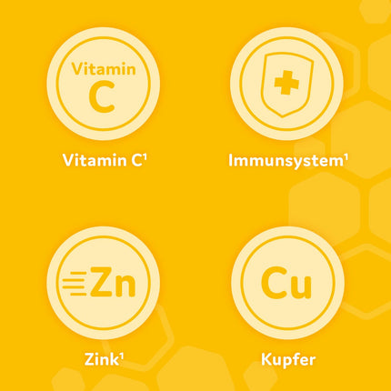 Emcur® imūnsistēmas sula | ar C vitamīnu¹ | Cinks¹ | Varš¹ | Imūnsistēma¹ | papildus propoliss un ehinācija | 150 ml