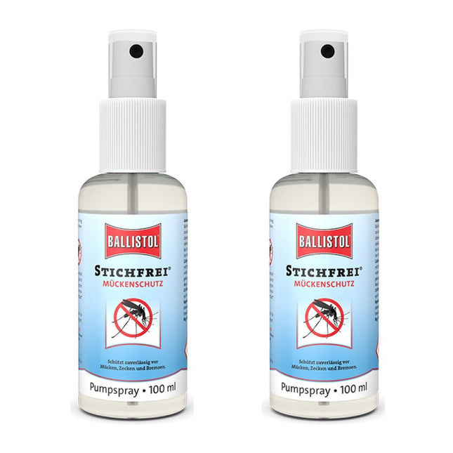 BALLISTOL Stichfrei, 2 gabali 100 ml pumpja aerosola odu aerosols kukaiņu aerosols