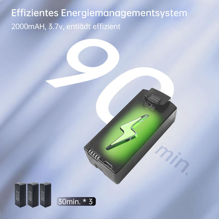 NAFYRE N11 PRO GPS drons ar kameru pieaugušajiem 4K UHD, 90 minūšu ilgs lidojuma laiks, liels vadības attālums, automātiska atgriešanās, automātiska sekošana, bezkontaktu motors, 5G FPV RC kvadrokopters iesācējiem