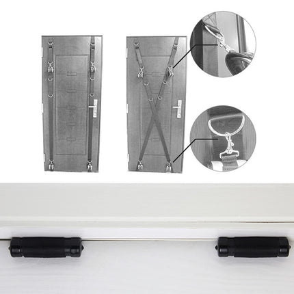 2023 Neu Liebesschaukel Sexschaukel Tür Kit mit Handschellen Sex Bett Fußfesseln & Augenmaske,BDSM Fesseln Sex Set Bondageset Fessel Set,BDSM Möbel Sex Möbel Sexspielzeug für Paare Extrem Sex