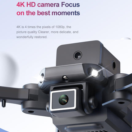 HD mini drons pieaugušajiem un iesācējiem, FPV droni ar augstuma noturēšanu, bezvadu salokāms kvadrokopters, pacelšanās ar vienu pogu, 3D pagriezieni, inteliģenta izvairīšanās, automātiska atgriešanās