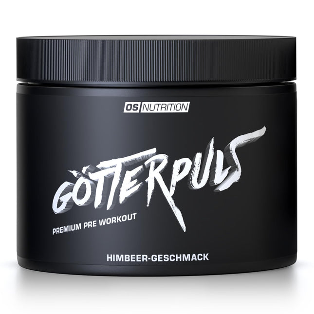OS NUTRITION Götterpuls Premium pirms treniņa pastiprinātājs Aveņu 308g