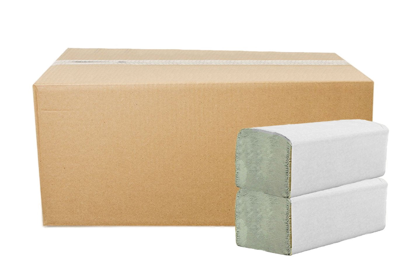 5000 HERRMANN papīra dvieļi Natural Premium, 1 slāņa, ZZ locījuma, 25x23 cm loksnes, pārstrādāti un videi draudzīgi – ​​Perfekti salocīti roku dvieļi dozatoriem 20x250 gab.