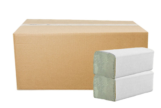 5000 HERRMANN papīra dvieļi Natural Premium, 1 slāņa, ZZ locījuma, 25x23 cm loksnes, pārstrādāti un videi draudzīgi – ​​Perfekti salocīti roku dvieļi dozatoriem 20x250 gab.