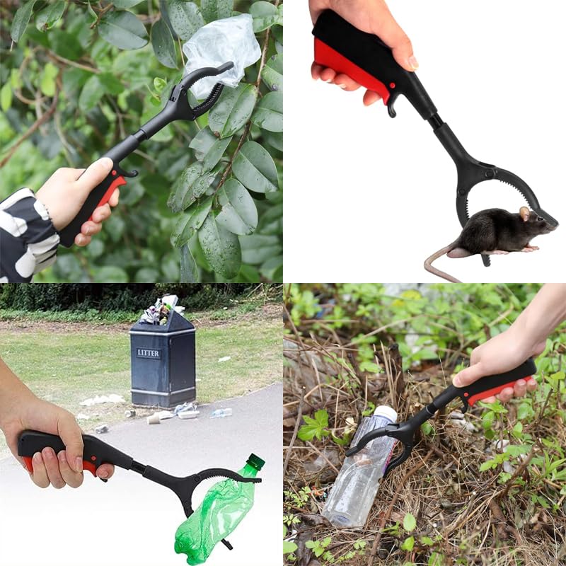 3 gab. 30 cm bērnu greifers, higiēnas atkritumu saspraudes, pārnēsājamas atkritumu savākšanas knaibles, daudzfunkcionālas atkritumu knaibles, piemērota atkritumu savākšana