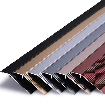 Ratiņkrēslu rampa neslīdoša sliekšņa lente durvju grīdas pārejas lente metāla sliekšņa rampas reduktors durvju rampas grīdas reduktors augstums 1-4 cm piekļuves kanāls robotizētas bagāžas slaucīšanai