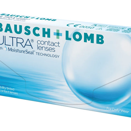 Bausch + Lomb Ultra, sfēriskas augstākās kvalitātes mēneša kontaktlēcas, mīkstas kontaktlēcas, 6 gab. BC 8,5 mm / DIA 14,2 / -1,50 dioptrijas