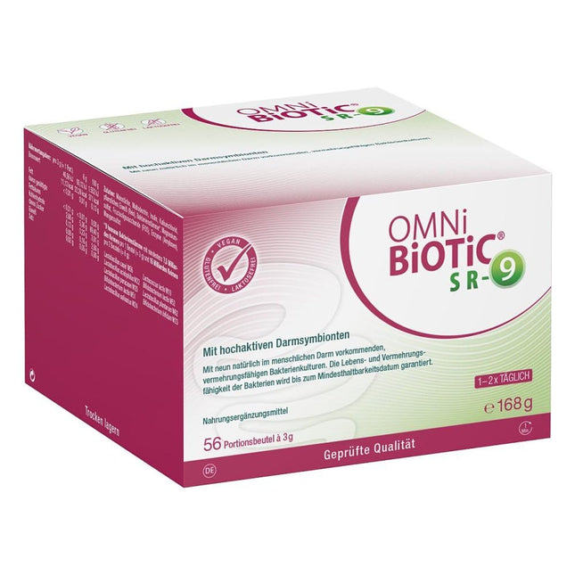 INSTITUT ALLERGOSAN Vācija (privāts) OMNI-BIOTIC SR-9, 56 tabletes