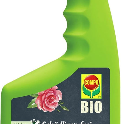COMPO Pest-free plus AF - Izsmidzinātājs pret laputīm, zvīņkājiem, rupjmaizēm, bukskoku kodēm utt. - dekoratīvajiem augiem un sēkleņiem - 500 ml - gatavs lietošanai insekticīds
