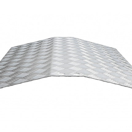 Durvju sliekšņa rampas sliekšņa tilts ratiņkrēslu rampa 81 cm garumā alumīnijs Alu