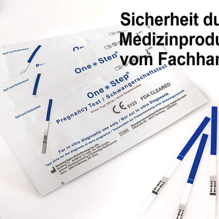 20 x One+Step īpaši jutīgi grūtniecības testi - Grūtniecības tests agrīnā stadijā - Grūtniecības tests - Agrīna grūtniecības tests