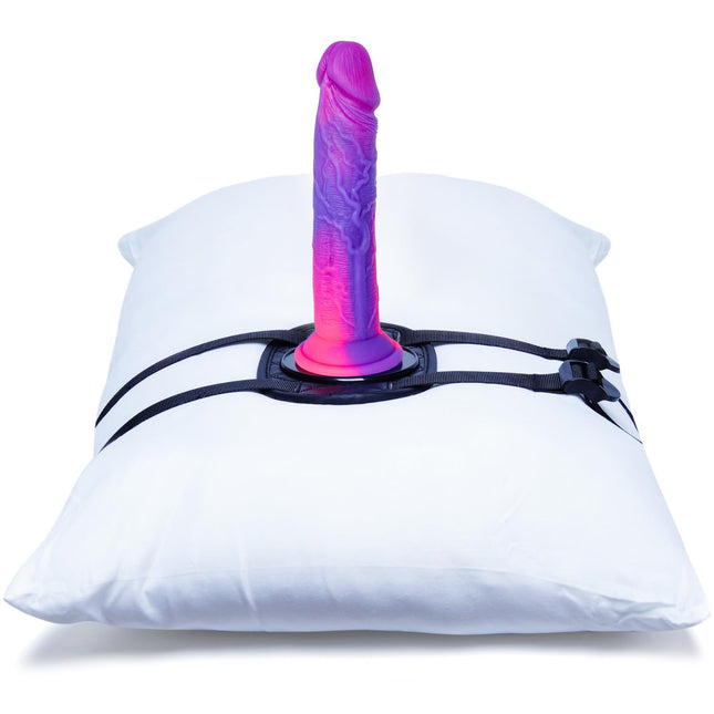 PU piesūcekņa dildo turētājs, regulējama ādas seksa siksniņa piestiprināšanai pie spilveniem vai mēbelēm, seksa šūpoles, seksa krēsls, dildo turētājs, dildo mašīna, pieaugušo seksa rotaļlieta ar piesūcekņa dildo un pamatni