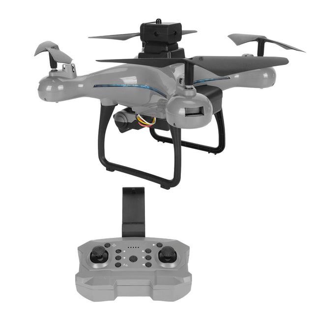 Drons ar 4K kameru, 50x tālummaiņu, 4K HD WiFi tiešraides video, tālvadības kvadrokopters, šķēršļu apiešana 4 virzienos, 360 grādu pagriezieni, inteliģenta lidošana, zēniem un meitenēm
