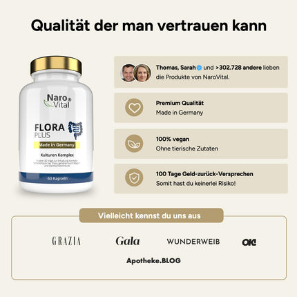 Intestinal Cure* Probio Cultures Complex High Dose - ar laktobacilām un bifidobaktērijām - 23 baktēriju celmi bez inulīna, 600 miljardi CFU vienā kārbā | 60 zarnās šķīstošās kapsulas - 2 mēnešiem