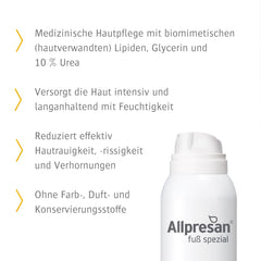 Allpresan Foot Special No. 3 Original putu krēms – ļoti sausu pēdu ikdienas kopšanai, vegāns, 200 ml