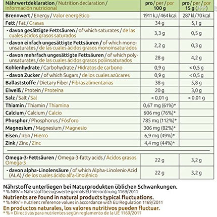Naturacereal čia sēklas 1 kg – bagātas ar omega-3 taukskābēm, šķiedrvielām un augu olbaltumvielu avots, antioksidantu spēkstacija, ideāli piemērotas smūtijiem, pudiņiem un citiem ēdieniem – ētiski novāktas