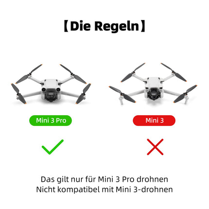 ONTOMYO oriģinālie 24 Mavic Mini 3 Pro propelleru komplekti, kas ir saderīgi ar DJI Mini 3 Pro lāpstiņām, propelleru spārniem un rezerves piederumiem.