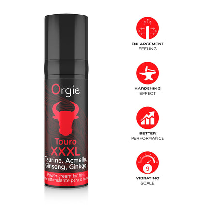 Orgy - Touro XXXL erekcijas krēms 15 ml