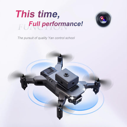 HD mini drons pieaugušajiem un iesācējiem, FPV droni ar augstuma noturēšanu, bezvadu salokāms kvadrokopters, pacelšanās ar vienu pogu, 3D pagriezieni, inteliģenta izvairīšanās, automātiska atgriešanās