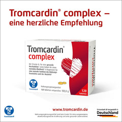 Tromcardin, kompleksās tabletes muskuļu reģenerācijai, 120 tabletes