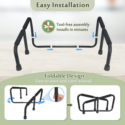Mybow Couchschienen für ältere Menschen, Stehhelfer, Stuhlliftassistenzgeräte für Senioren, Handicap Couch Cane, Stand Up Mobilitätshilfen, Sitzheber für Stuhl, Couch Haltegriff, Tragbarer Standrahmen