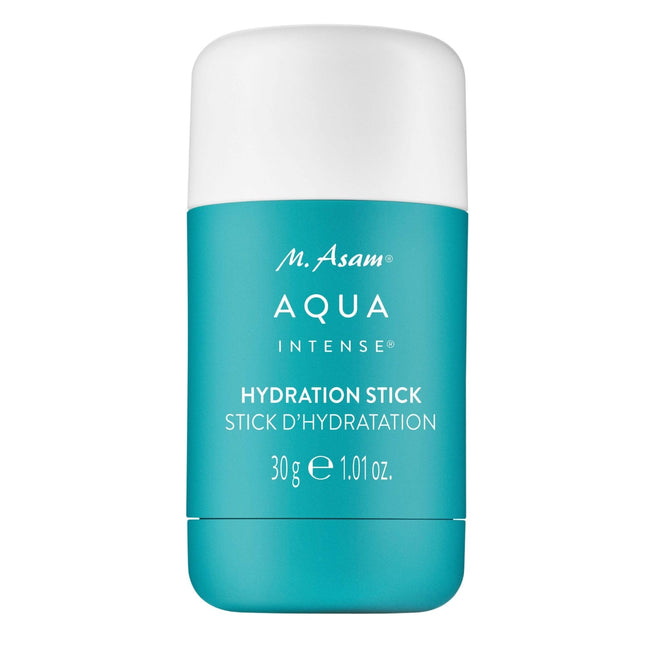 M. Asam AQUA INTENSE Hydration Stick (30 g) – Mitrinošs zīmulis sejai – atvēsinošs daudzfunkcionāls balzams ar hialuronskābi, serumu pret sausumu un redzami tvirtākai ādai