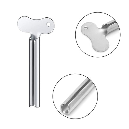 Olakin nerūsējošā tērauda zobu pastas tūbiņu spiede [4 iepakojums], tūbiņu spiede, visām zobu pastas, matu želejas, roku krēma un kosmētikas tūbiņām