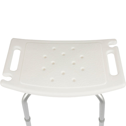 Dunimed dušas krēsls - regulējams augstums 39-52 cm - neslīdošs dušas sēdeklis - dušas palīglīdzeklis - vannas sēdeklis (bez atzveltnes)