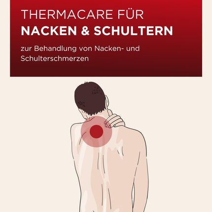 ThermaCare Neck, 6 gabali, sildoši plāksteri kaklam, plecam un plaukstas locītavai, efektīvi mazina kakla sāpes, oriģināls produkts no Angelini Pharma Vācijas