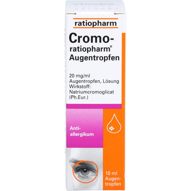 Cromo Ratiopharm Augentrop-NL, pret alerģijām,