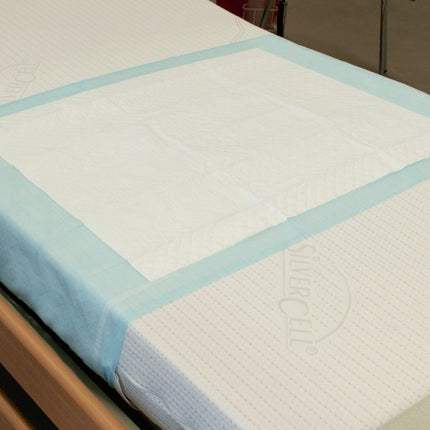 Medi-Inn SAP Plus Premium medicīniskie apakšpaklājiņi un pārtinamās ieliktnīši ar superabsorbentu (Izmērs: 70 x 175 cm, 15 gabali)
