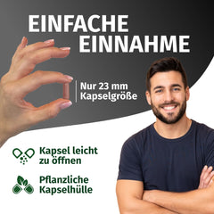 Original Himalaya Shilajit - augsta deva: 13 000 mg Shilajit dienā (10:1 ekstrakts) + 50% fulvīnskābe + 12% humīnskābe - 3 mēnešu krājums (180 kapsulas) - bez piedevām - Green Naturals®