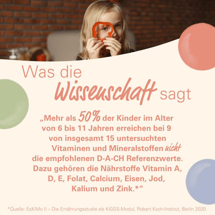 wowtamins Kids Complete bez cukura - vegānas multivitamīnu želejkonfektes ar Omega 3 (30 dienu piegāde) - vitamīni bērniem - uztura bagātinātājs imūnsistēmai ar C, D3, B12 vitamīniem, cinku un citiem vitamīniem