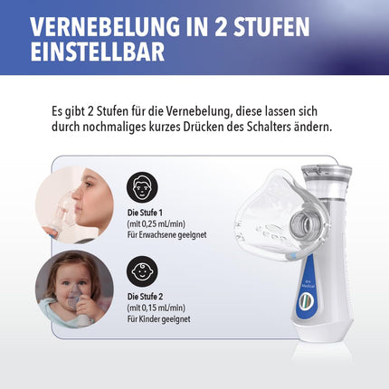 IEA medicīniskā inhalācijas ierīce, inhalators, smidzinātājs, inhalators bērniem, inhalatori pieaugušajiem, inhalators pieaugušajiem, mobilais inhalators