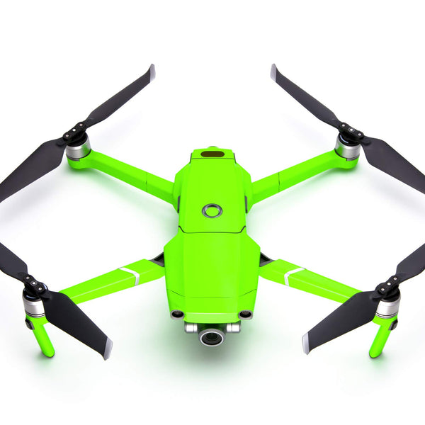 WRAPGRADE galvenās ierīces apvalks, kas saderīgs ar DJI Mavic 2 (NEON zaļš)