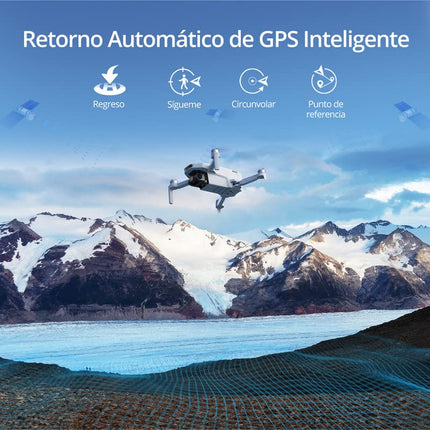 Potensic ATOM SE GPS drons ar 4K EIS kameru, 2 akumulatoriem, 62 minūšu lidojuma laiku, svaru zem 249 g, C0, 4KM FPV pārraidi, bezsuku motoru, maks. 16 m/s, seko man/automātiska. Atgriešanās, iesācējiem pieaugušajiem