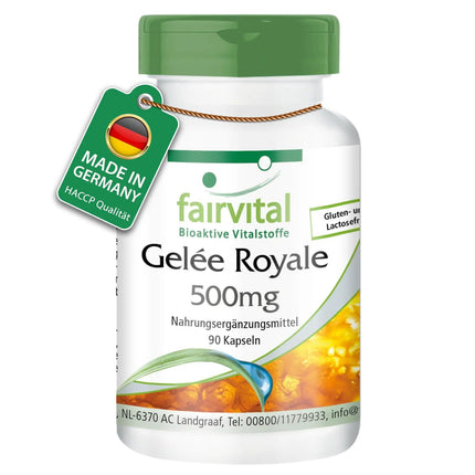 Fairvital | Peru pieniņa 500 mg - 90 kapsulas - AUGSTA DEVA - standartizēta līdz 4% 10-HDA