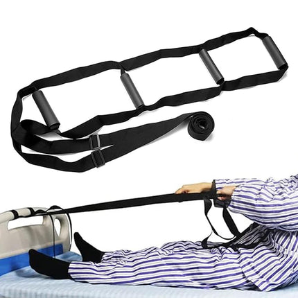 Bettleiter Aufrichthilfe Bettleiter Strickleiter Verstellbare Bett Strickleiter Seilleiter Hilfsgriff mit Klimmzugseilheber Aufstehhilfe Strickleiter Bett-Hilfsgeräte für Ältere Menschen, Kranke, Beh