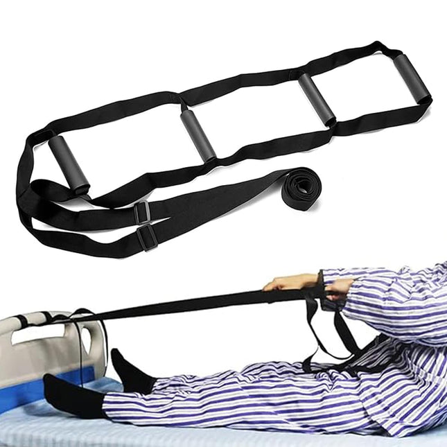 Bettleiter Aufrichthilfe Bettleiter Strickleiter Verstellbare Bett Strickleiter Seilleiter Hilfsgriff mit Klimmzugseilheber Aufstehhilfe Strickleiter Bett-Hilfsgeräte für Ältere Menschen, Kranke, Beh