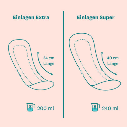 Vivoy Discreet Extra - 60 ieliktņi mēneša iepakojumā (6 x 10 ieliktņi) - mērenas urīnpūšļa vājuma un nesaturēšanas gadījumā - individuāli iesaiņoti higiēniskie ieliktņi sievietēm