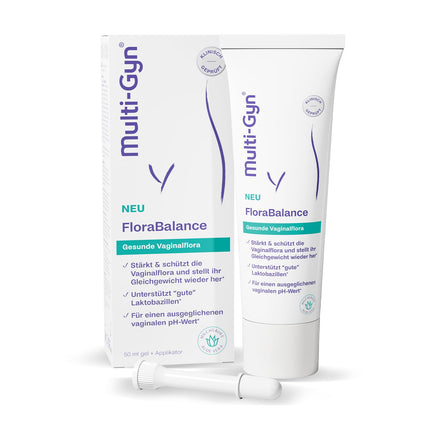Multi-Gyn Flora Balance Gel 50 ml – bakteriālās vaginozes ārstēšana sievietēm – optimizē maksts pH līmeni – klīniski pierādīts, ka stiprina un aizsargā intīmo floru