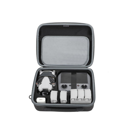 Hensych Mini 4 Pro pārnēsāšanas soma, cieta soma, ūdensnecaurlaidīga uzglabāšanas soma, RC piederumi, ceļojumu soma DJI Mini 4 Fly More Combo ar DJI RC 2/RC N2 dronu piederumiem (Hexapower daudzfunkcionāls komplekts)