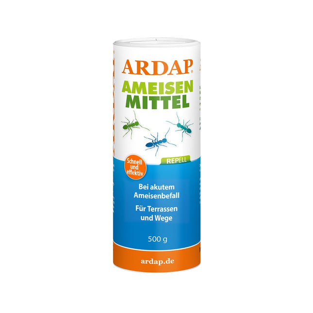 ARDAP Repell skudru atbaidītājs 500g - skudru pulveris - skudru izplatīšanās līdzeklis - skudru atbaidītājs - skudru pulveris izplatībai ārpus telpām - skudru atbaidītājs lietošanai ārpus telpām - efektīvs akūtu invāziju gadījumā (PT19)