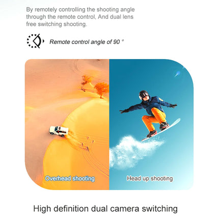Drons ar 4K kameru, divkāršu WIFI, 2.4G, bezkontaktu žestu fotografēšana, šķēršļu noteikšana, optiskās plūsmas pozicionēšana, 6 asu žiroskops, bezgalvas režīms, dāvana pieaugušajiem un bērniem, melns, 2 baterijas