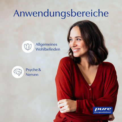 Pure Encapsulations - pretstresa līdzeklis - mikrouzturvielas līdzsvarotai psihei - ar B vitamīniem, C vitamīnu, cinku un selēnu - 60 kapsulas