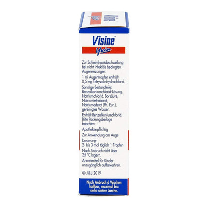 Johnson &amp; Johnson VISINE Yxin 0,5 mg/ml acu pilieni 15 ml